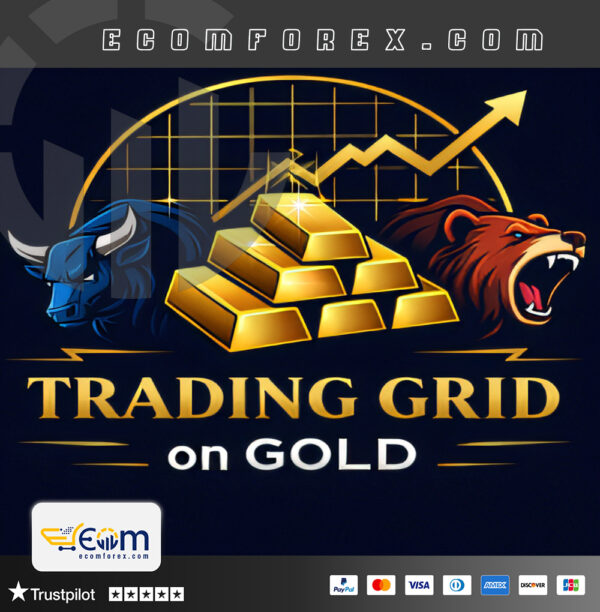 Gold 1 Minute Grid EA MT5 Logo