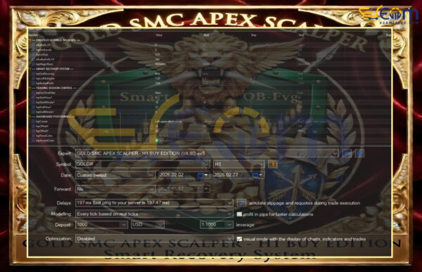 Gold Smc Apex Scalping MT5 Review