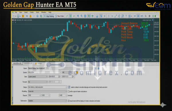 Golden Gap Hunter EA MT5 Reviews