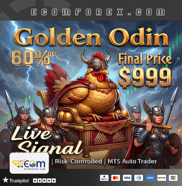 Golden Odin EA MT5 Logo