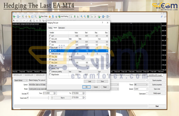 Hedging The Last EA MT4 Input