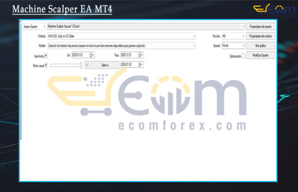 Machine Scalper EA MT4 Setting