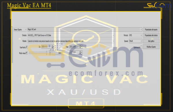 Magic Vac EA MT4 Setting