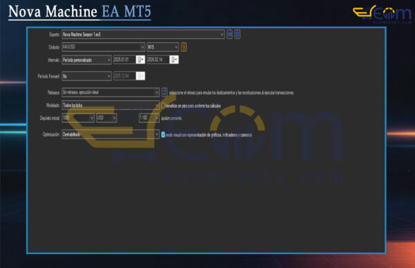 Nova Machine EA MT5 Review