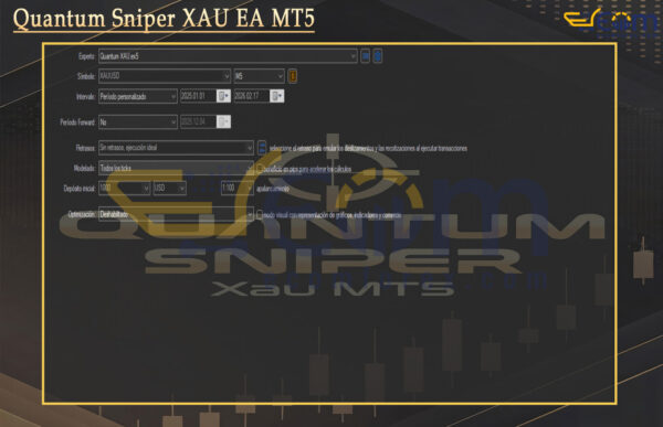Quantum Sniper XAU EA MT5 Setting