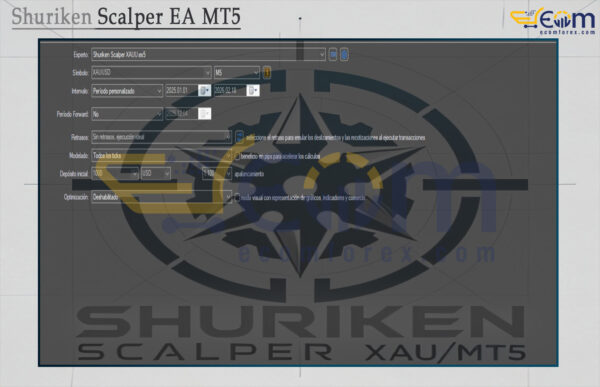 Shuriken Scalper EA MT5 Setting