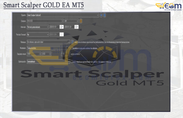 Smart Scalper GOLD EA MT5 Setting