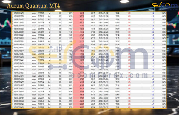 Aurum Quantum MT4 Backtests