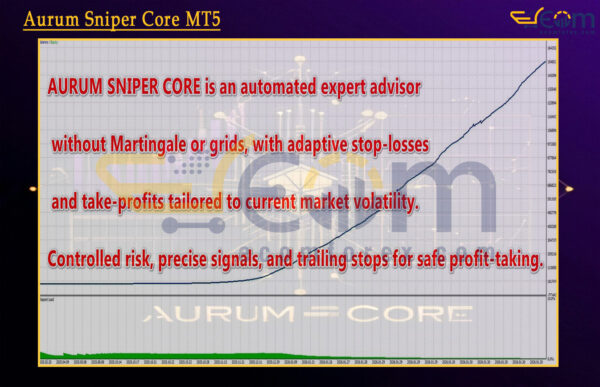 Aurum Sniper Core MT5 Backtests