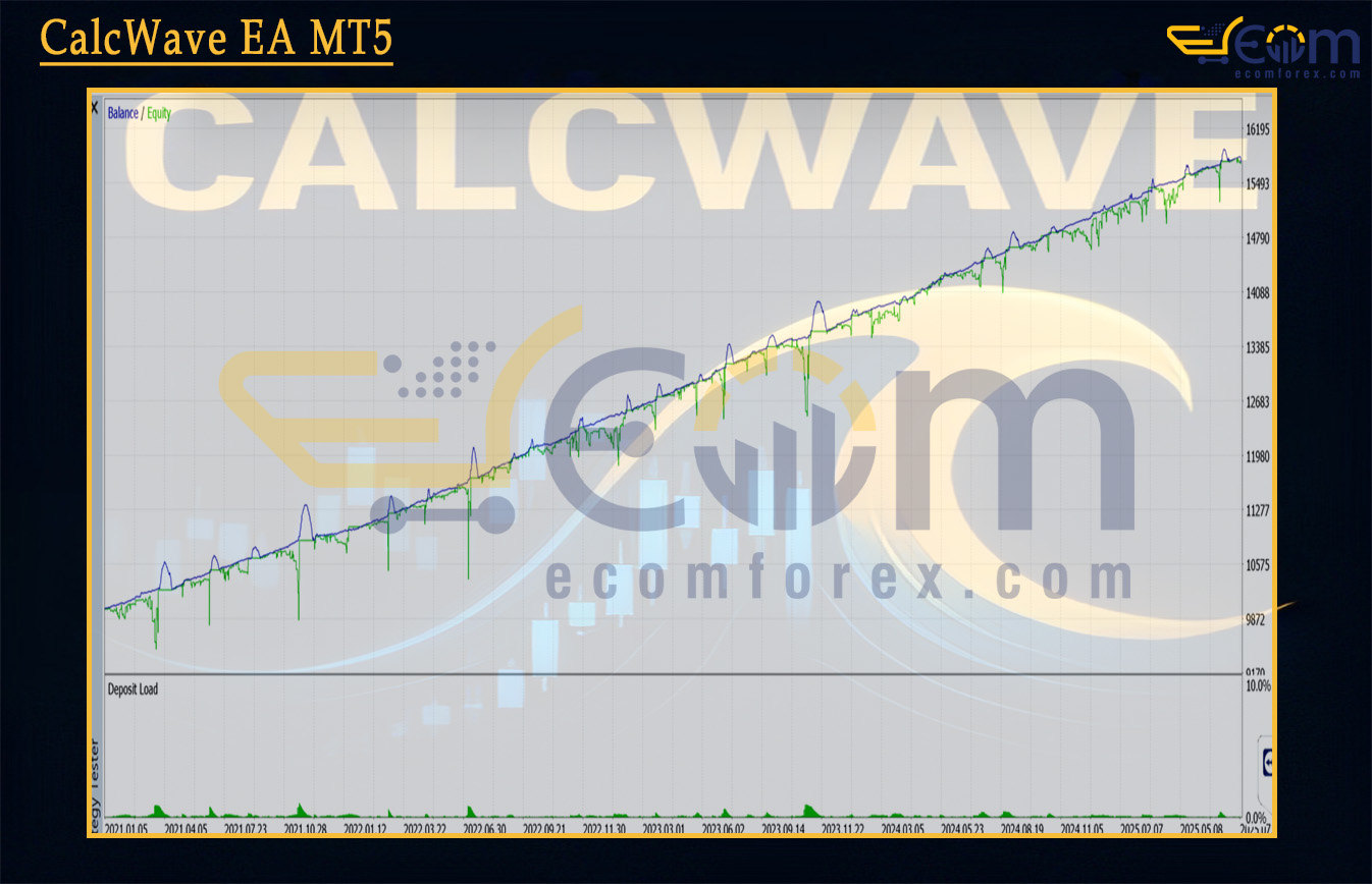 CalcWave EA MT5 Backtest