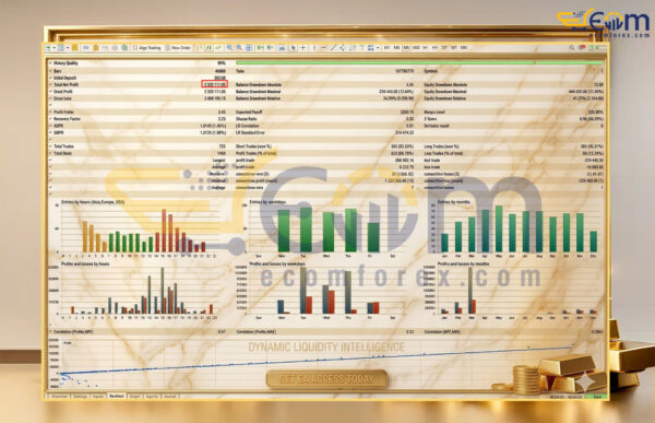 Dynamic Liquidity Intelligence EA MT5 Backtest