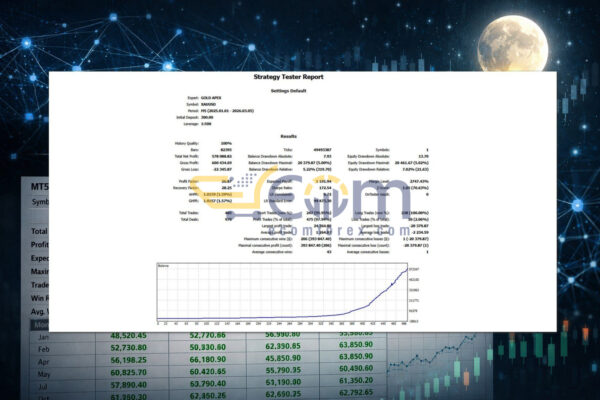 Gold Apex MT5 Backtest