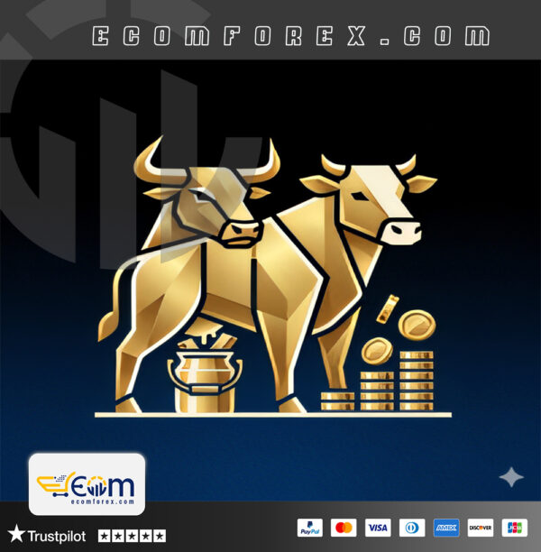 Gold Scalper Cow EA MT5 Logo