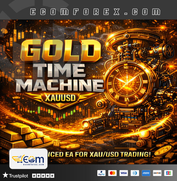 Gold Time Machine EA MT5 Logo