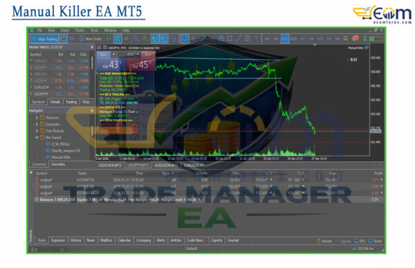 Manual Killer EA MT5 Review
