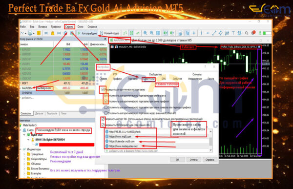 Perfect Trade Ea Fx Gold Ai Advision MT5 Reviews