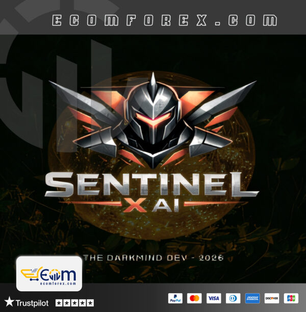 Sentinel X Gold EA with AI Analysis MT5 Logo