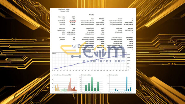 Trend Vortex AI MT5 Backtest
