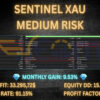 Sentinel XAU EA MT5 Backtest