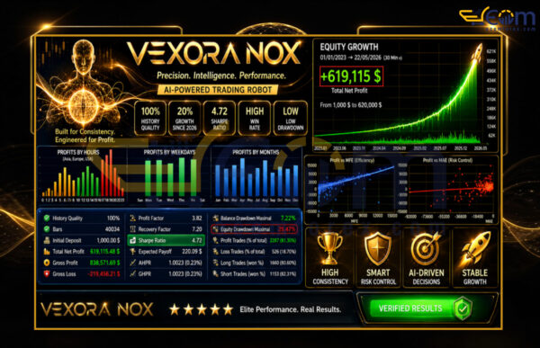 Vexora Nox MT4 Backtest