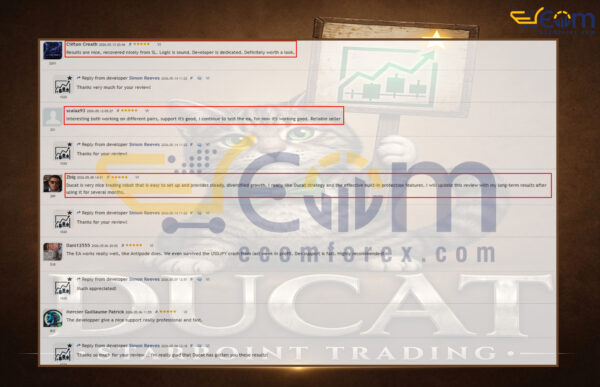 Ducat EA MT5 Review