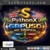 PythonX GbpUsd M1 Sniper EA MT5 Logo