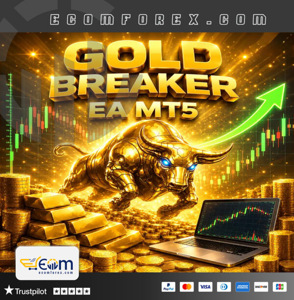 Gold Breaker EA MT5 Logo