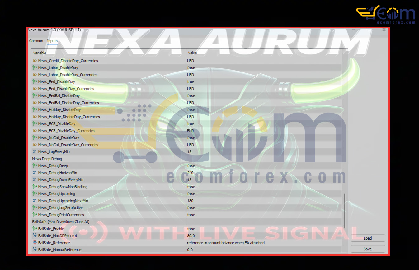 Nexa Aurum Input