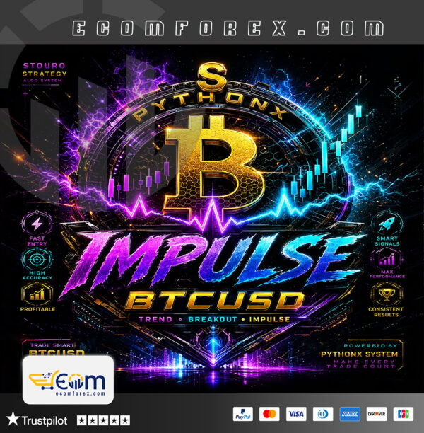 PythonX Impulse BTCUSD EA MT5 Logo