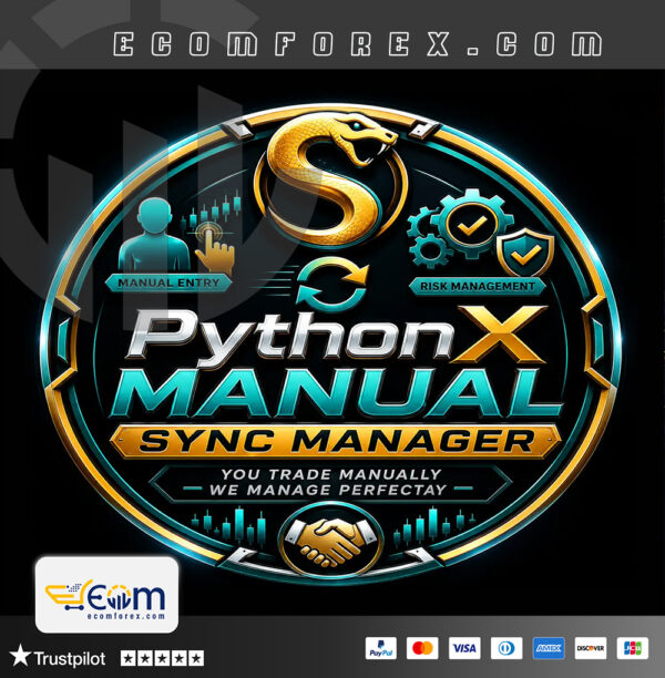 PythonX Manual Sync Manager MT5 Logo