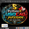 PythonX PipStorm USDCAD EA MT5 Logo