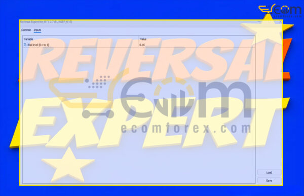 Reversal Expert for MT5 Input
