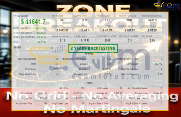 Zone Breakout EA MT5 Backtests