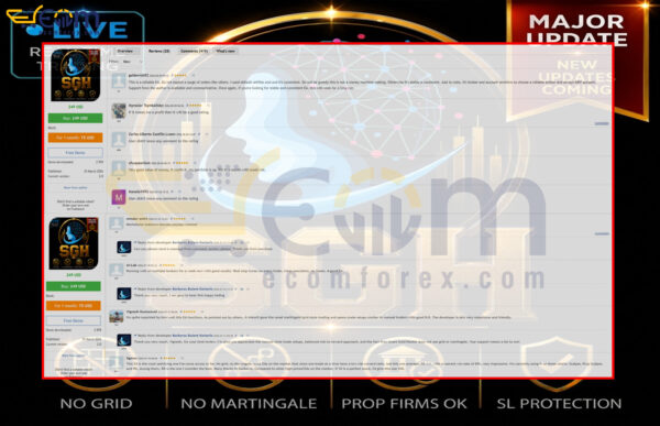 Smart Gold Hunter EA MT5 FeedBack