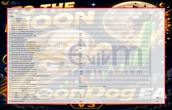 MoonDog EA MT5 Inputs 2